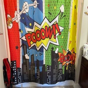 Spider-Man bathroom set Comic Book Style